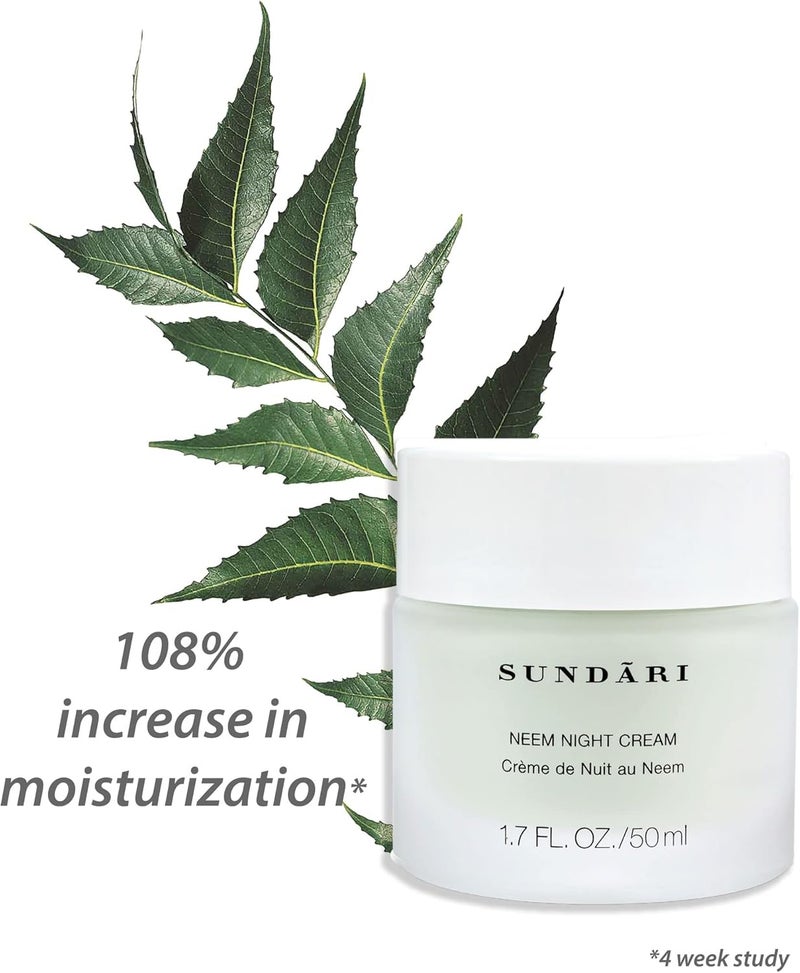 Sundari Neem Night Cream - Intense Moisturizing Treatment for Radiant Skin - Image 2